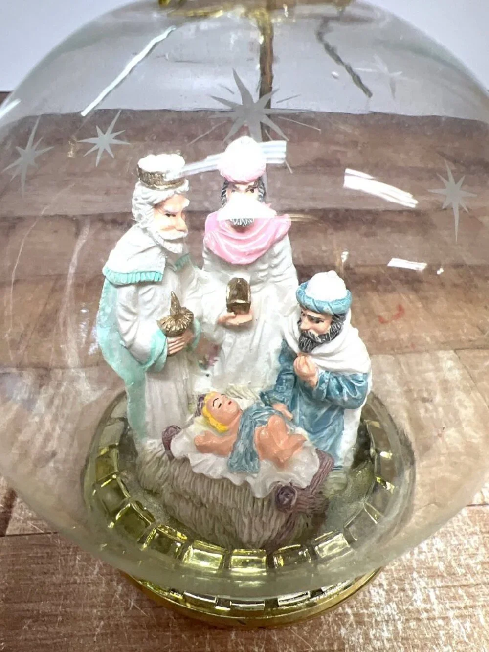 House Of Lloyd Christmas Around The World Three Kings Ornament With Stand